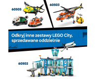 LEGO CITY 60504 Łódź ratunkowa i helikopter straży przybrzeżnej - 1473521 - zdjęcie 5
